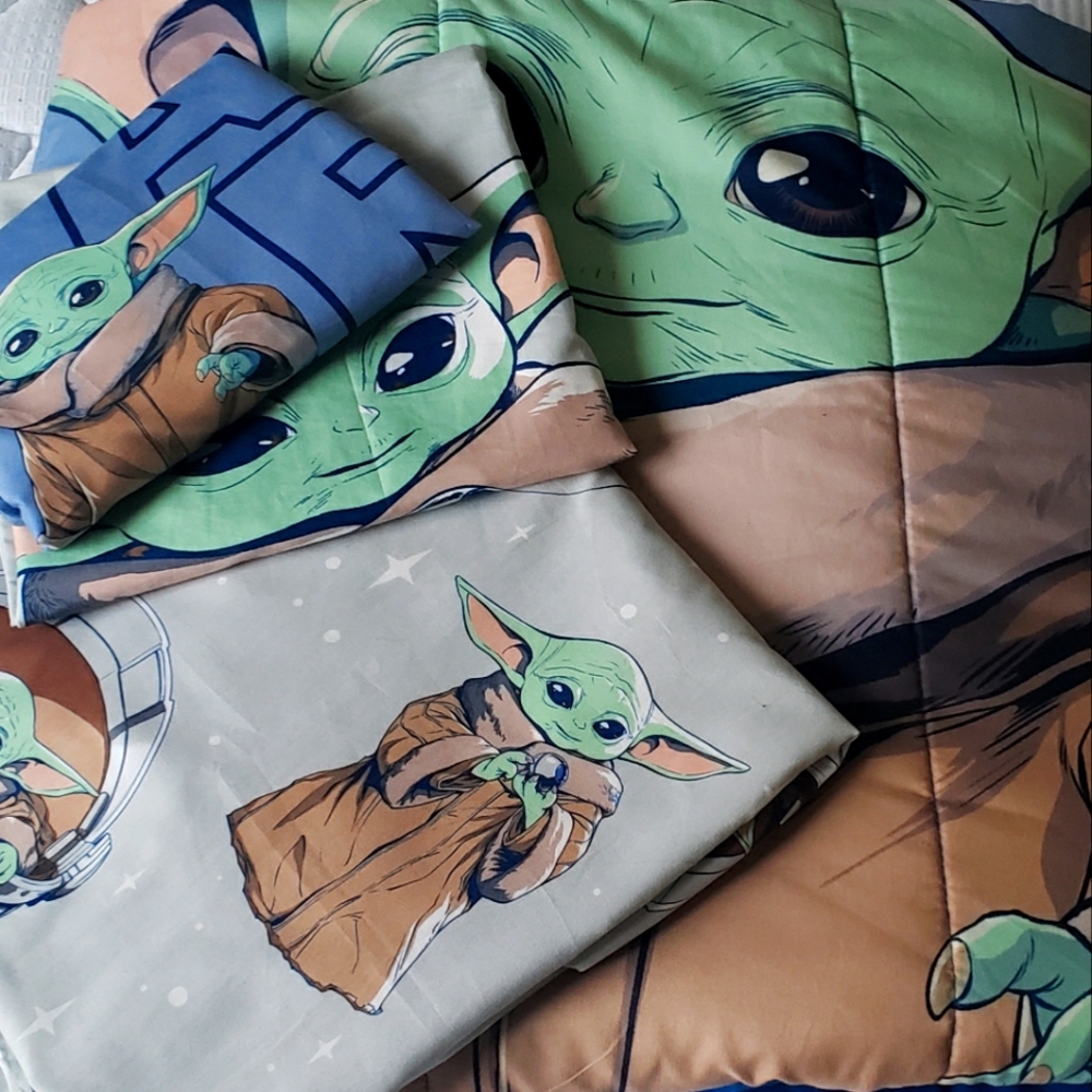 Baby Yoda full set bedroom decor